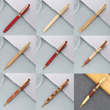 Load image into Gallery viewer, Luxury Wooden Fountain Ballpoint Pen Fashion Stationery For Student School Business Office Gift
