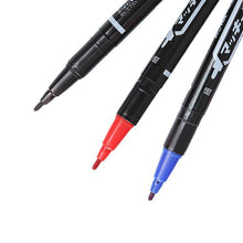 Load image into Gallery viewer, 10Pcs Double Tip Oil-Based Paint Marker Pens Double Ended Brush Marker Drawing Doodling Graffiti Art Supplies
