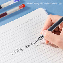 Load image into Gallery viewer, 12Pcs Diamond Tip Gel Pen 0.38mm Fine Point Large Capacity Black Blue Red Ink For Exam Signing Writing School Office Stationery Supplies
