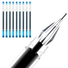 Load image into Gallery viewer, 12Pcs Diamond Tip Gel Pen 0.38mm Fine Point Large Capacity Black Blue Red Ink For Exam Signing Writing School Office Stationery Supplies
