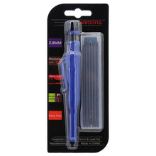 Load image into Gallery viewer, 2.8mm Woodworking Carpenter Pencil Lead Set Protective Cover Sharpener Deep Hole Marking Drawing Tools For Engineer Carpenter Supplies
