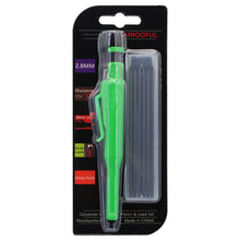 Load image into Gallery viewer, 2.8mm Woodworking Carpenter Pencil Lead Set Protective Cover Sharpener Deep Hole Marking Drawing Tools For Engineer Carpenter Supplies
