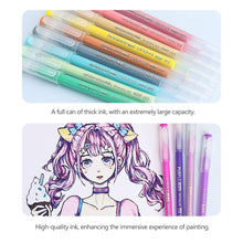 Load image into Gallery viewer, 9Pcs/Set Colorful Morandi Gel Pen 0.9mm Retro Color Ink Pen For DIY Graffiti Drawing Handbook Student School Art Supplies
