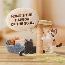 Load image into Gallery viewer, 30Pcs Kawaii Plush Home Series Stickers Cute Cat Hard Card Decorative Sticker For DIY Journal Scrapbook Diary Decoration
