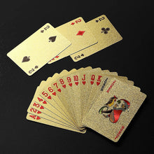 Load image into Gallery viewer, Multiple Styles Black Gold Waterproof Playing Card Magic Poker For Board Game Entertainment Gift Collection
