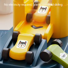 Load image into Gallery viewer, Multi Layer Cartoon Gliding Track Car Inertia Racing Toy Children Puzzle Slide Car For Kids
