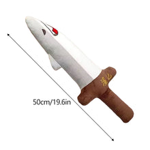 Load image into Gallery viewer, Novelty Shark Plush Toy Shark Sword Dagger Stuffed Animal Soft Pillow Creative Birthday Gift For Kids Home Decoration
