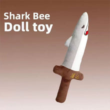 Load image into Gallery viewer, Novelty Shark Plush Toy Shark Sword Dagger Stuffed Animal Soft Pillow Creative Birthday Gift For Kids Home Decoration
