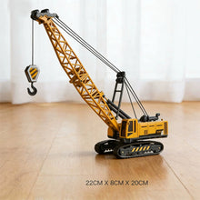 Load image into Gallery viewer, Alloy Plastic Diecast Engineering Vehicle Toy Excavator Crane Bulldozer Forklift Tractor Model Gift For Boys Kids
