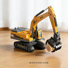 Load image into Gallery viewer, Alloy Plastic Diecast Engineering Vehicle Toy Excavator Crane Bulldozer Forklift Tractor Model Gift For Boys Kids
