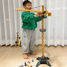 Load image into Gallery viewer, Alloy Plastic Diecast Engineering Vehicle Toy Excavator Crane Bulldozer Forklift Tractor Model Gift For Boys Kids
