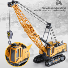 Load image into Gallery viewer, Alloy Plastic Diecast Engineering Vehicle Toy Excavator Crane Bulldozer Forklift Tractor Model Gift For Boys Kids
