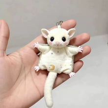 Load image into Gallery viewer, Cute Cartoon Sugar Glider Plush Keychain Soft Flying Squirrel Doll Bag Pendant Animal Bag Decoration Gift
