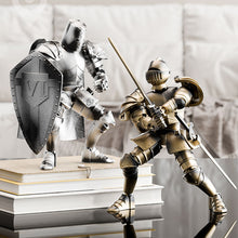 Load image into Gallery viewer, Medieval Knight Multi Joint Movable Action Figure 360 Degree Flexible Model Sword Shield Desktop Decoration Diy Assembly Toy Kids Gift
