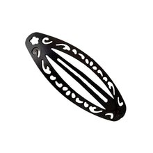 Load image into Gallery viewer, 4Pcs Vintage Y2K Geometric Hollowed Out Oval Metal Hair Clips Punk Side Hair Accessories For Women
