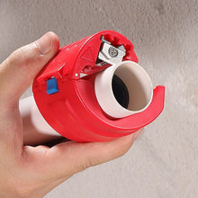 Load image into Gallery viewer, Manual Plastic Pipe Cutting Tool Handheld PVC Pipe Cutter with Safety Lock for Home Plumbing Repair and DIY Projects for Homeowners and Plumbers
