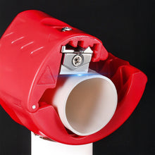 Load image into Gallery viewer, Manual Plastic Pipe Cutting Tool Handheld PVC Pipe Cutter with Safety Lock for Home Plumbing Repair and DIY Projects for Homeowners and Plumbers
