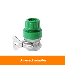 Load image into Gallery viewer, Water Hose Quick Connect Universal Faucet Adapter 1/2" 3/4" 1" 3/8"Garden Watering Car Washing Plastic Hose Fittings Pipe Joint Washing Machine Attachment DIY Parts
