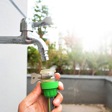 Load image into Gallery viewer, Water Hose Quick Connect Universal Faucet Adapter 1/2" 3/4" 1" 3/8"Garden Watering Car Washing Plastic Hose Fittings Pipe Joint Washing Machine Attachment DIY Parts
