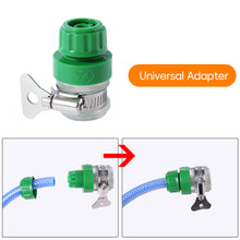 Load image into Gallery viewer, Water Hose Quick Connect Universal Faucet Adapter 1/2" 3/4" 1" 3/8"Garden Watering Car Washing Plastic Hose Fittings Pipe Joint Washing Machine Attachment DIY Parts
