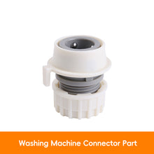 Load image into Gallery viewer, Water Hose Quick Connect Universal Faucet Adapter 1/2" 3/4" 1" 3/8"Garden Watering Car Washing Plastic Hose Fittings Pipe Joint Washing Machine Attachment DIY Parts
