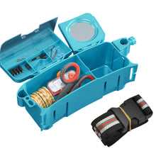 Load image into Gallery viewer, Multi-functional Stream Fishing Waist Pack Strong Magnetic Bait Tray Bait Box Lure Fishing Accessories Tool Box with Adjustable Belt
