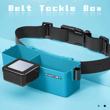 Load image into Gallery viewer, Multi-functional Stream Fishing Waist Pack Strong Magnetic Bait Tray Bait Box Lure Fishing Accessories Tool Box with Adjustable Belt

