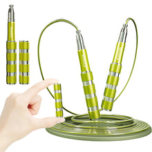 Load image into Gallery viewer, Aluminum Alloy Jump Rope Anti-slip Durable Telescopic Handle with Storage Box For Sports Competition Weight Loss
