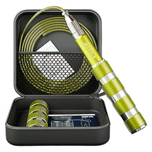 Load image into Gallery viewer, Aluminum Alloy Jump Rope Anti-slip Durable Telescopic Handle with Storage Box For Sports Competition Weight Loss
