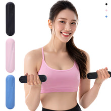 Load image into Gallery viewer, 1PC 1KG Solid Cast Iron Mini Dumbbell Silicone Coated Anti-slip Anti-callus Dumbbell Home Fitness Equipment
