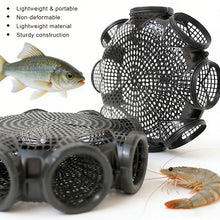 Load image into Gallery viewer, 8 Holes Plastic Eel Trap Anti-crush Impact-resistant Eel Catching Tool Universal For Lobster Crab Small Fish
