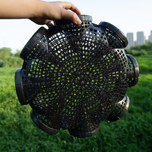 Load image into Gallery viewer, 8 Holes Plastic Eel Trap Anti-crush Impact-resistant Eel Catching Tool Universal For Lobster Crab Small Fish
