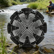 Load image into Gallery viewer, 8 Holes Plastic Eel Trap Anti-crush Impact-resistant Eel Catching Tool Universal For Lobster Crab Small Fish
