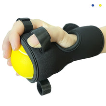 Load image into Gallery viewer, Finger Separator Massage Ball with Wrist Support Hand Strength Trainer Rehabilitation Exerciser for Stroke and Hemiplegia Recovery
