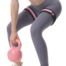 Load image into Gallery viewer, 1 Pair Elastic BFR Thigh Bands Blood Flow Restriction Pressure Wrap for Yoga Pilates Muscle Training Fitness
