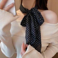 Load image into Gallery viewer, Leopard Print Polka Dot Satin Scarf Boho Multifunction Hair Band Head Wrap Neck Belt Accessories For Women
