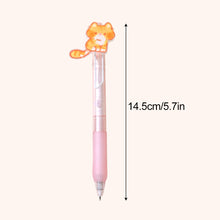 Load image into Gallery viewer, 2Pcs Cute Wagging Tail Cat Cartoon Gel Pen Kawaii Automatic Black Neutral Pen School Stationery Supplies Gift
