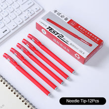 Load image into Gallery viewer, 12Pcs Fine Point Gel Pen Set Smooth Writing Vibrant Color Stationery For Students Exam Office Daily Use Stationery
