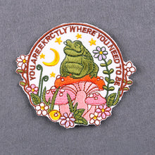 Load image into Gallery viewer, Cartoon Letter Embroidery Iron On Patches Thermoadhesive Diy Garment Sew Stickers For Clothing Accessories Jacket Decoration
