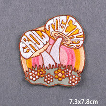 Load image into Gallery viewer, Cartoon Letter Embroidery Iron On Patches Thermoadhesive Diy Garment Sew Stickers For Clothing Accessories Jacket Decoration
