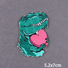 Load image into Gallery viewer, Cartoon Letter Embroidery Iron On Patches Thermoadhesive Diy Garment Sew Stickers For Clothing Accessories Jacket Decoration
