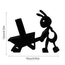 Load image into Gallery viewer, Cute Ant Tissue Holder Minimalist Paper Roll Holder Stable Base Creative Home Decoration For Bathroom Living Room
