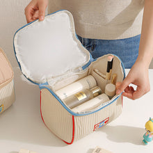 Load image into Gallery viewer, Cute Cartoon House Shape Cosmetic Bag Large Capacity Portable Travel Wash Bag Makeup Storage Organizer Handbag
