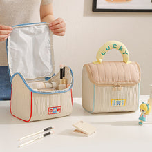 Load image into Gallery viewer, Cute Cartoon House Shape Cosmetic Bag Large Capacity Portable Travel Wash Bag Makeup Storage Organizer Handbag
