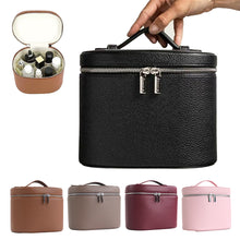 Load image into Gallery viewer, Large Capacity PU Leather Cosmetic Box Internal Storage Box Travel Portable Cosmetic Bag Classified Storage Bag
