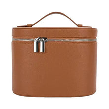 Load image into Gallery viewer, Large Capacity PU Leather Cosmetic Box Internal Storage Box Travel Portable Cosmetic Bag Classified Storage Bag
