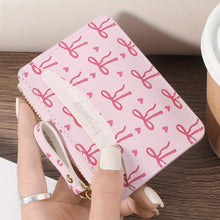 Load image into Gallery viewer, Fashion PVC Credit Card Holder Slim Small Card Case Roomy Cute Bow Lightweight Coin Purse Wallet For Women Girls

