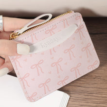 Load image into Gallery viewer, Fashion PVC Credit Card Holder Slim Small Card Case Roomy Cute Bow Lightweight Coin Purse Wallet For Women Girls
