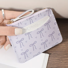 Load image into Gallery viewer, Fashion PVC Credit Card Holder Slim Small Card Case Roomy Cute Bow Lightweight Coin Purse Wallet For Women Girls
