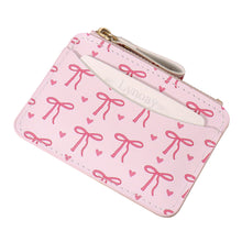 Load image into Gallery viewer, Fashion PVC Credit Card Holder Slim Small Card Case Roomy Cute Bow Lightweight Coin Purse Wallet For Women Girls
